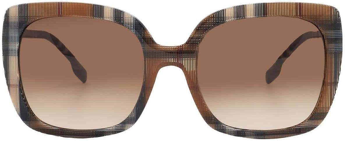 BURBERRY Sunglasses BE 4323 400513 Caroll Check Brown Gradient Br