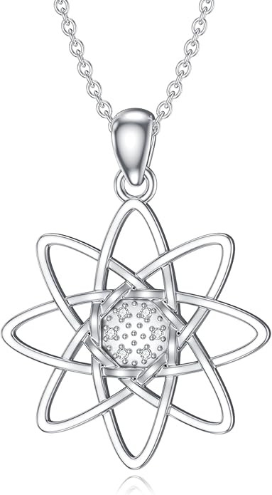 Diamond Celtic Knot Necklace For Women S925 Sterling Silver Good Luck Celtic Knot Diamond Pendant Diamond Jewelry Gifts For Wife Mom Girlfriend