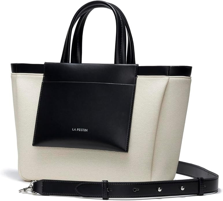 LA FESTIN Cowhide Leather Handbags For Women, Top Handle Women’s Purses And Handbags, Large Capacity Shoulder Handbags