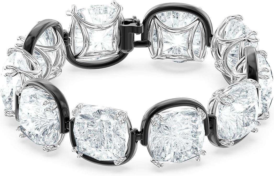 SWAROVSKI Harmonia Necklace, Earrings, and Bracelet Crystal Jewelry Collection, Clear Crystals