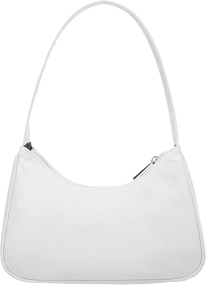 Loiral Shoulder Bags for Women, Cute Hobo Tote Handbag Mini Clutch Purse Zipper Closure